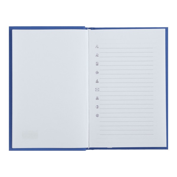 Щоден. А6 "Buromax" недат. 144арк. лін. Only синій №BM.2627-02(10)