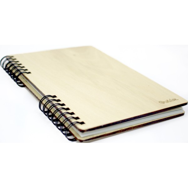 Блокнот 18х13см дерев. 40арк. "Горіх"/Breidon/