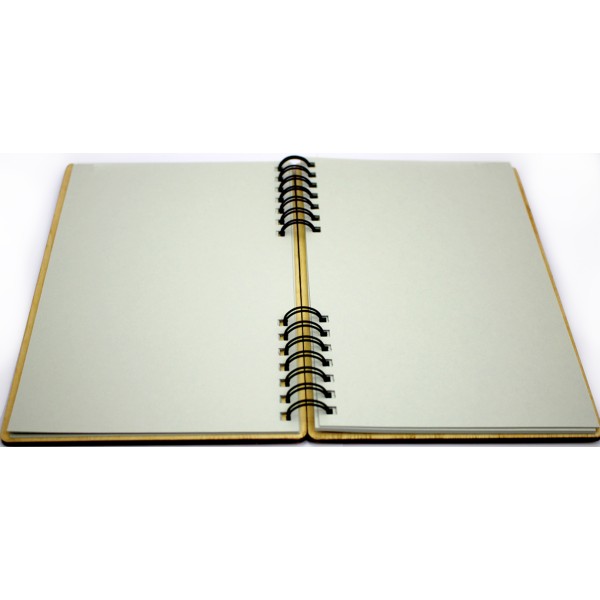 Блокнот 18х13см дерев. 40арк. "Горіх"/Breidon/