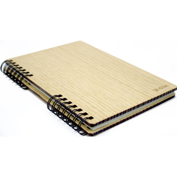 Блокнот 18х13см дерев. 40арк. "Канадський дуб"/Breidon/