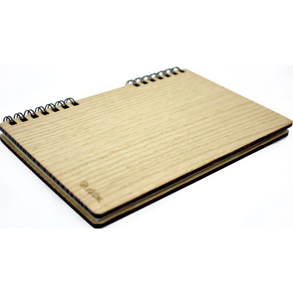 Блокнот 18х13см дерев. 40арк. "Канадський дуб"/Breidon/