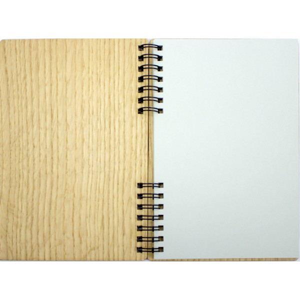 Блокнот 18х13см дерев. 40арк. "Канадський дуб"/Breidon/