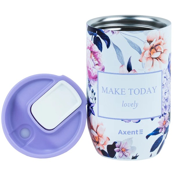 Термочашка 0,35л "Axent" Violet Whispers №8721-10-A(25)