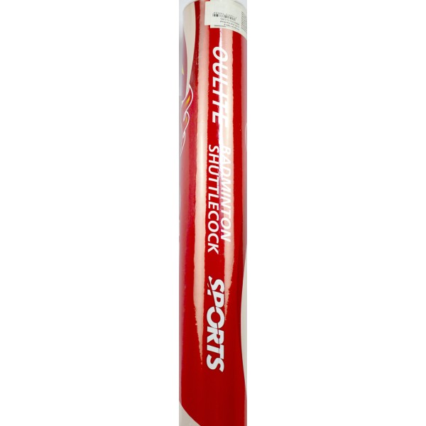 Воланчик перо, в колбі 39х6,5 см, білий (12) (1200) MS0152