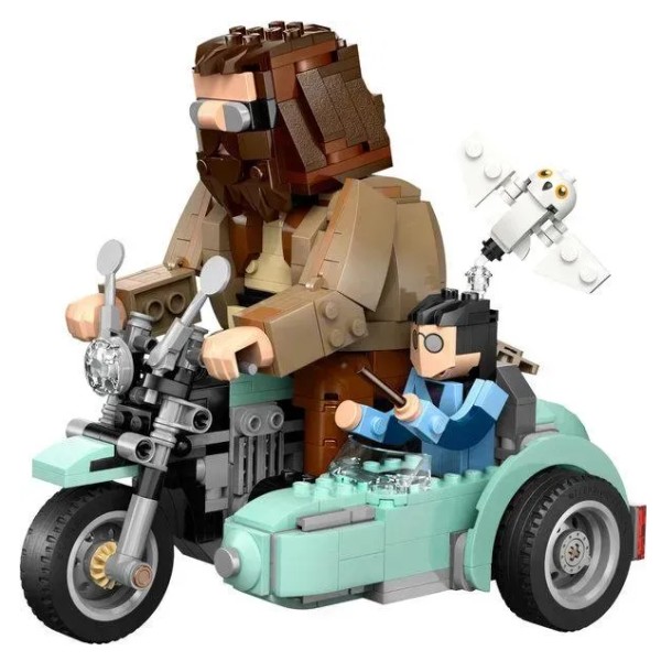 Конструктор "LEGO" Harry Potter Поїздка Геґріда й Гаррі на мотоциклі №76443(3)