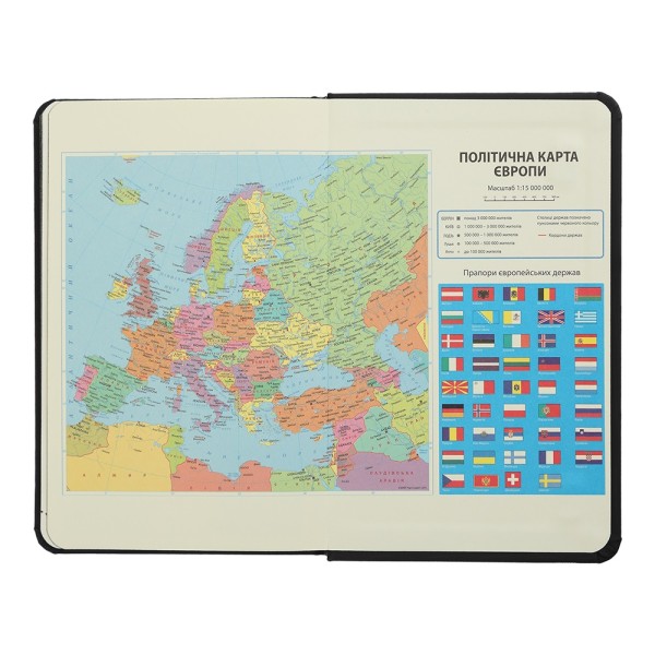 Щоден. А6 "Buromax" недат. 144арк. лін. Touch Me зелений №BM.2614-04