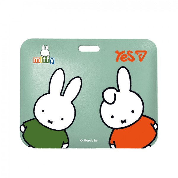 Бейдж "Yes" Miffy №940400 горизонт.,слайдер(20)
