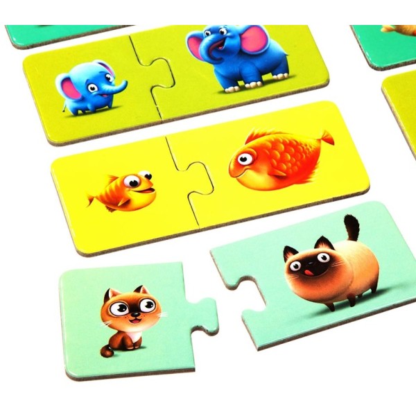 Пазли Puzzlika Моя сім'я 20 елементів в тубусі 13531