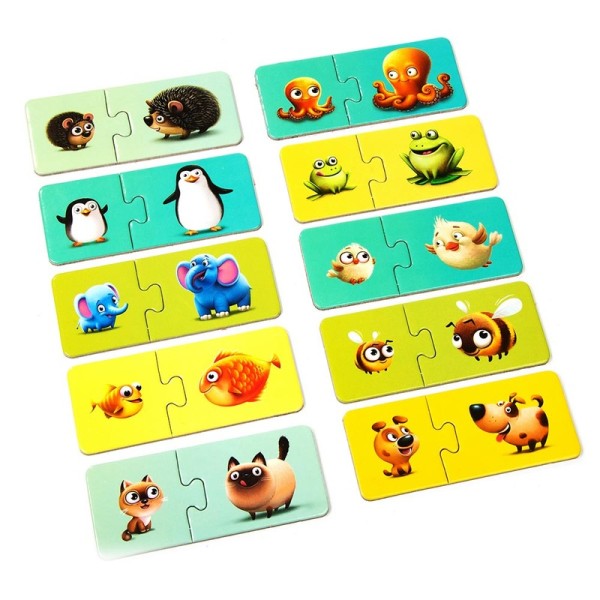 Пазли Puzzlika Моя сім'я 20 елементів в тубусі 13531