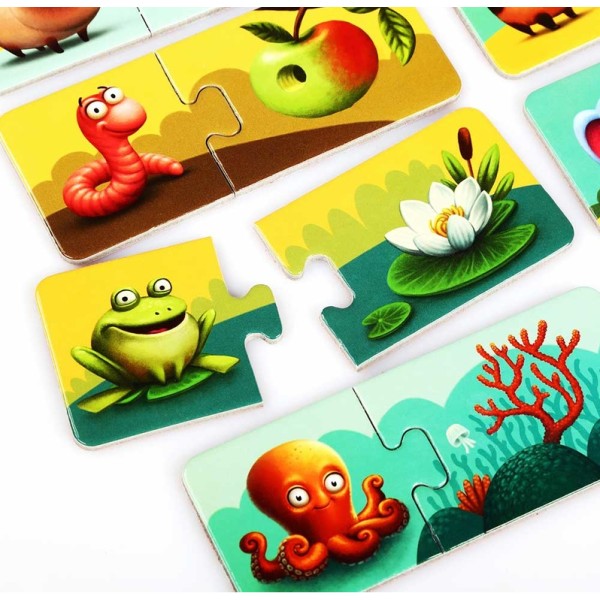 Пазли Puzzlika Мій дім 20 елементів в тубусі 13074