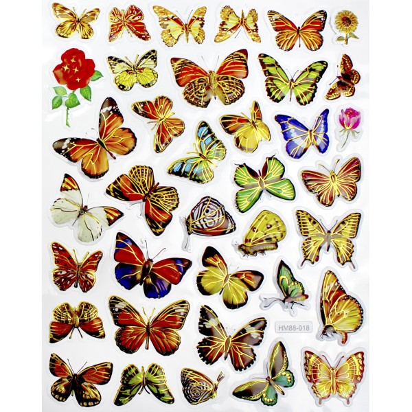 Наліпки з розмальовкою SH-94-17 мікс (20)