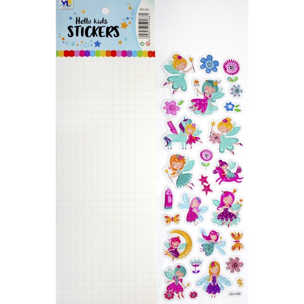 Наліпки мікс №LDJ/RS-0197(20)