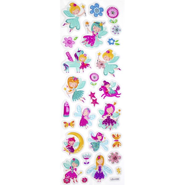 Наліпки мікс №LDJ/RS-0197(20)