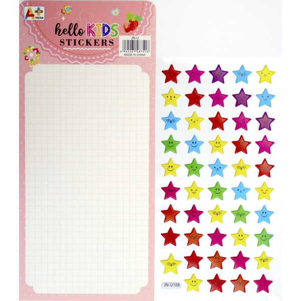 Наліпки мікс №JN-U/RS-0201(20)