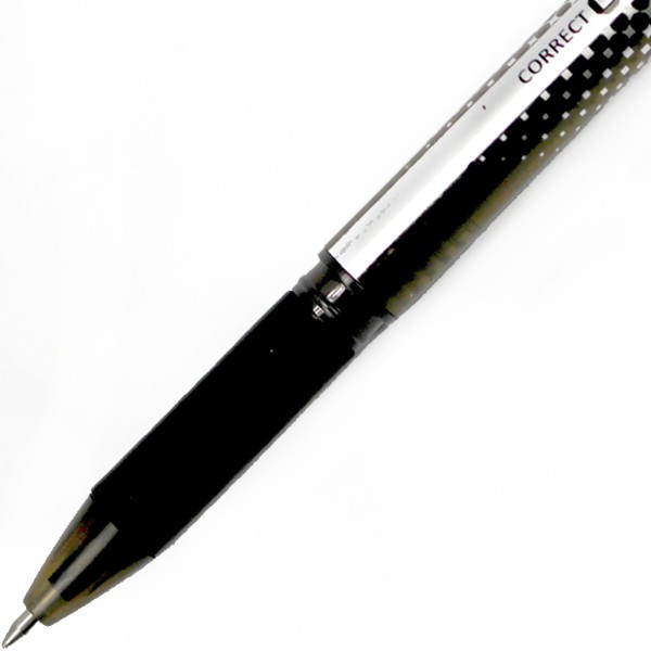 Ручка гел. "Optima" №O15743 Correct 0,5мм чорна,самостираюча(12)