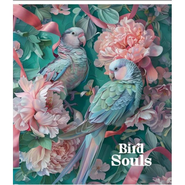 Зошит 48арк. кліт. Школярик "Bird Souls" УФ-лак №048-3457K(10)(100)