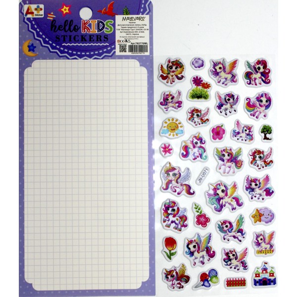 Наліпки мікс №762770ML(12)