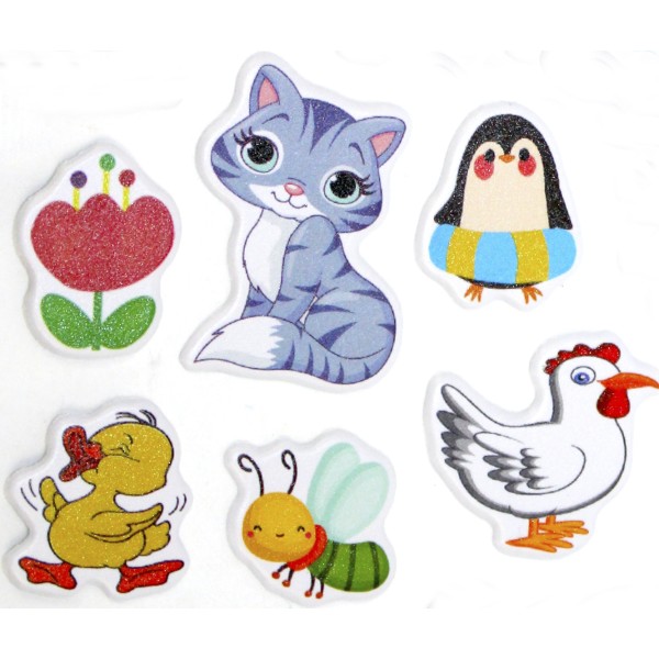 Наліпки мікс №762787ML(12)