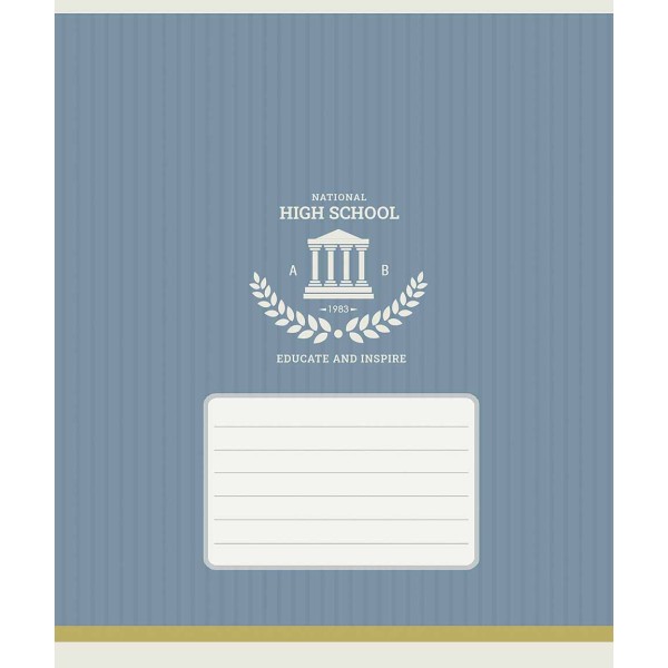 Зошит 18арк. лін. Star "Basic Copybook" ВД-лак №018-3641L(25)(250)