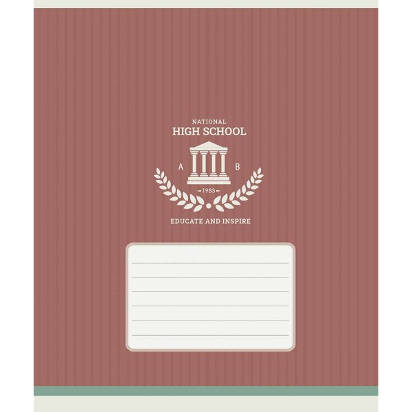Зошит 18арк. лін. Star "Basic Copybook" ВД-лак №018-3641L(25)(250)
