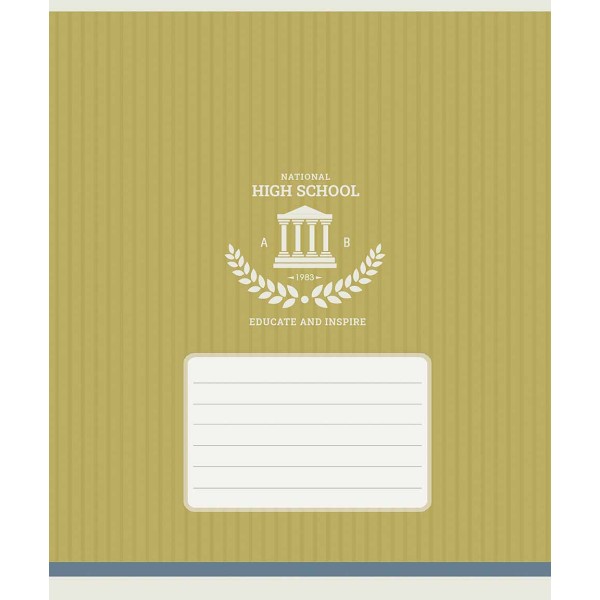 Зошит 18арк. лін. Star "Basic Copybook" ВД-лак №018-3641L(25)(250)