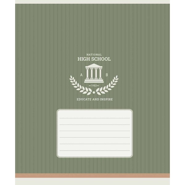 Зошит 18арк. лін. Star "Basic Copybook" ВД-лак №018-3641L(25)(250)