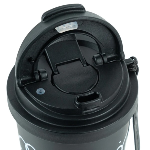 Термочашка метал. 0,55л "Kite" чорна №K25-1226-1