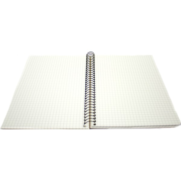 Блокнот пруж. А5 96арк. кліт. карт. "Student" крафт,ВД-лак №A5-SC-096-6136K/Школярик/(3)