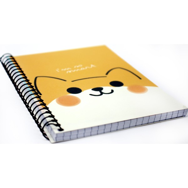 Блокнот пруж. А6 80арк. кліт. "Student" УФ-лак №A6-SC-080-6145K/Школярик/(8)(192)