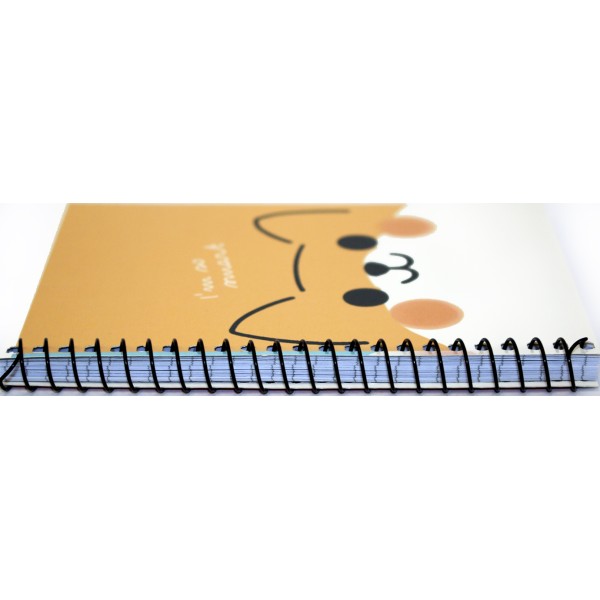 Блокнот пруж. А6 80арк. кліт. "Student" УФ-лак №A6-SC-080-6145K/Школярик/(8)(192)