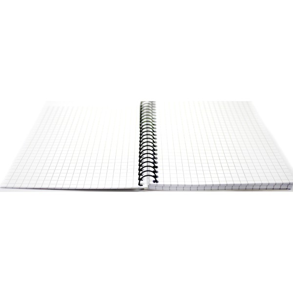 Блокнот пруж. А6 80арк. кліт. "Student" УФ-лак №A6-SC-080-6145K/Школярик/(8)(192)