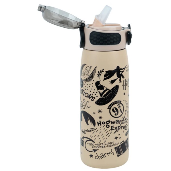 Термос з трубочкою метал. 0,6л "Kite" Harry Potter №HP25-1262