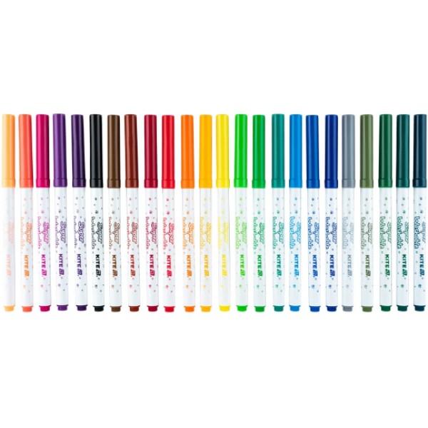 Фломастери "Kite" 24кольор. Creative Superwashable №K-1153(6)(48)