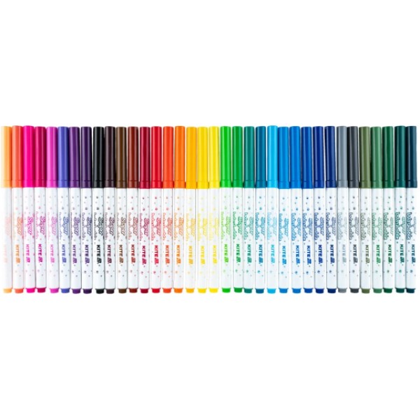 Фломастери "Kite" 36кольор. Creative Superwashable №K-1154(6)(24)(192)