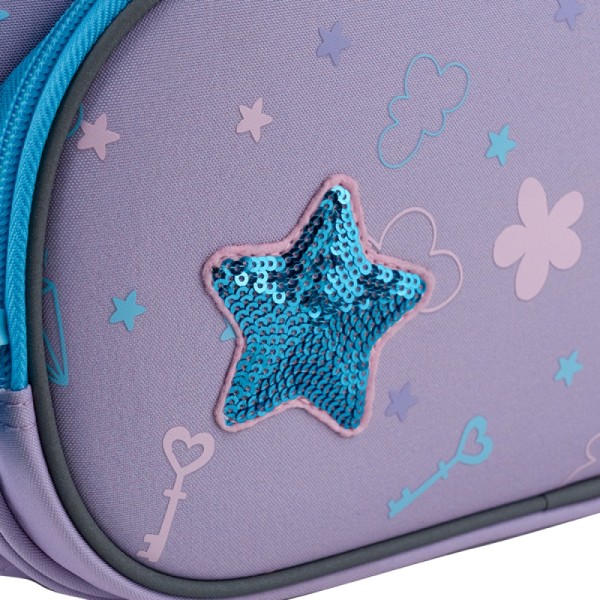 Рюкзак каркасний "GoPack" Education Fairytale Unicorn 2від.,2карм. №GO25-597M-3