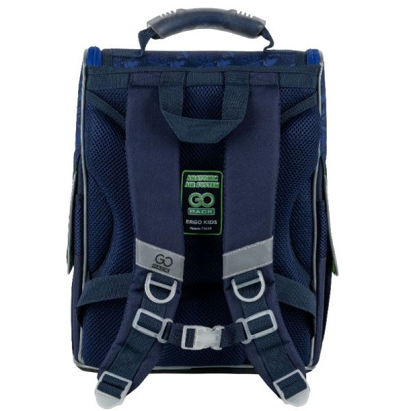 Рюкзак каркасний "GoPack" Education Racing 2від.,2карм. №GO25-5001S-6