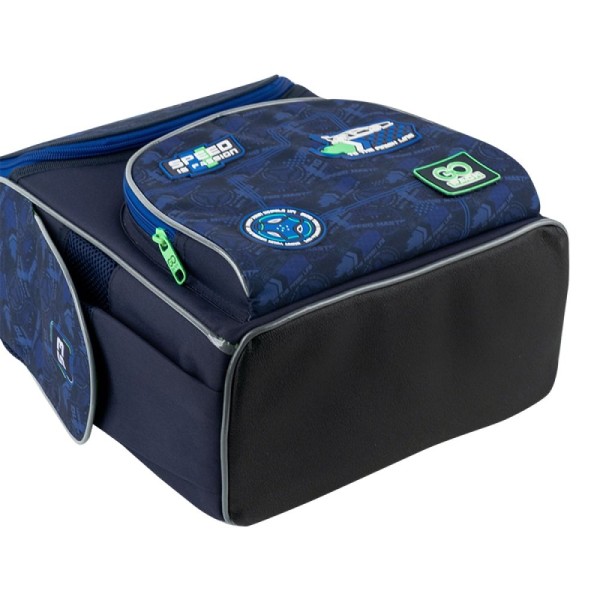 Рюкзак каркасний "GoPack" Education Racing 2від.,2карм. №GO25-5001S-6