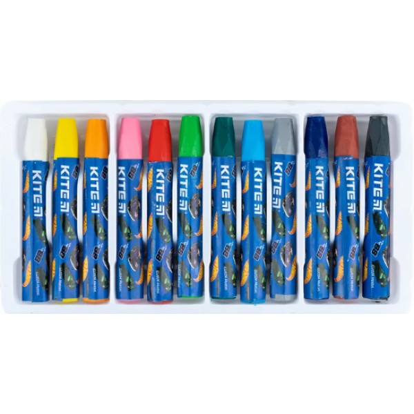 Пастель масл. "Kite" №HW24-071 Hot Wheels 12кольор.(12)(144)