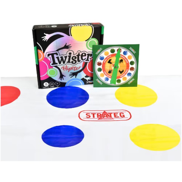 Гра "Twister-hipster" №30628/Strateg/(10)