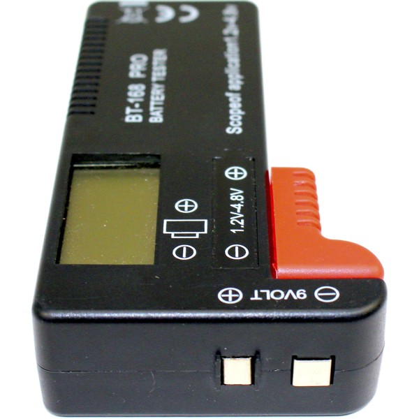 Тестер ємності батарейок та акумул. BT-168 Pro AA,ААА,D,С AG 1,2V -4,8V крона 9V /Breidon/