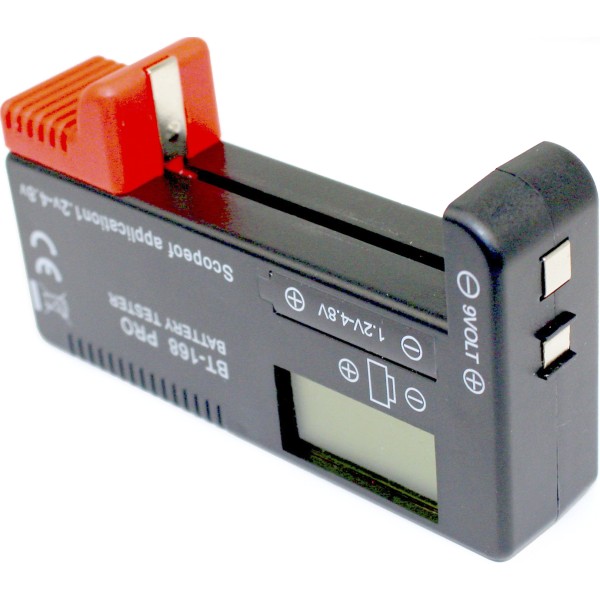 Тестер ємності батарейок та акумул. BT-168 Pro AA,ААА,D,С AG 1,2V -4,8V крона 9V /Breidon/