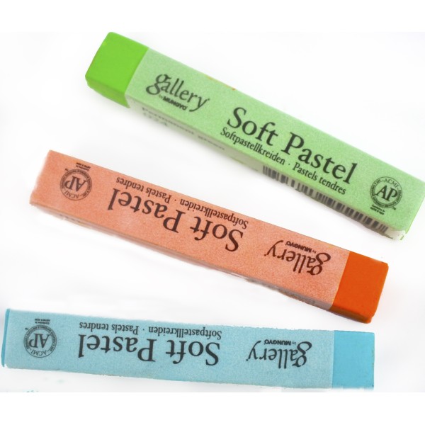 Крейда-пастель суха проф.м'яка "Mungyo" №MPV-12 12кольор.,асорті