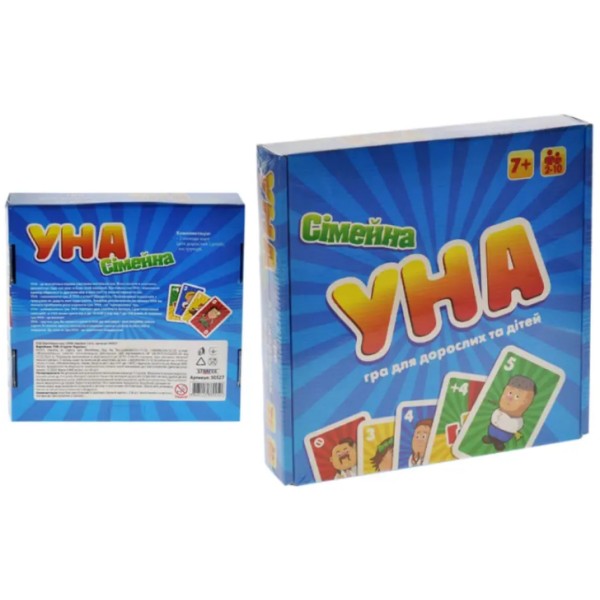 Гра "УНА Сімейна" 2в1 укр.,в кор-ці №30527/Strateg/(10)