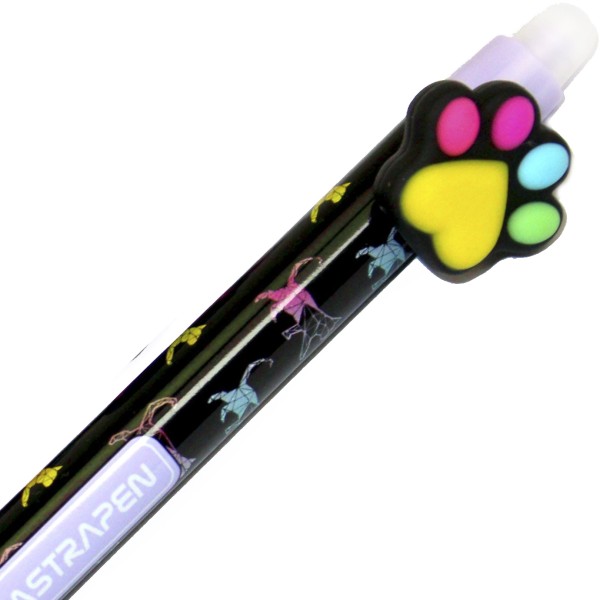 Ручка гел. "Cats" №201023003-UA "пиши-стирай" синя/Школярик/(36)