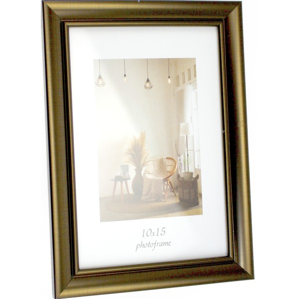 Фоторамка "Elite" 10х15 №MK-106 бронза(24)(22)