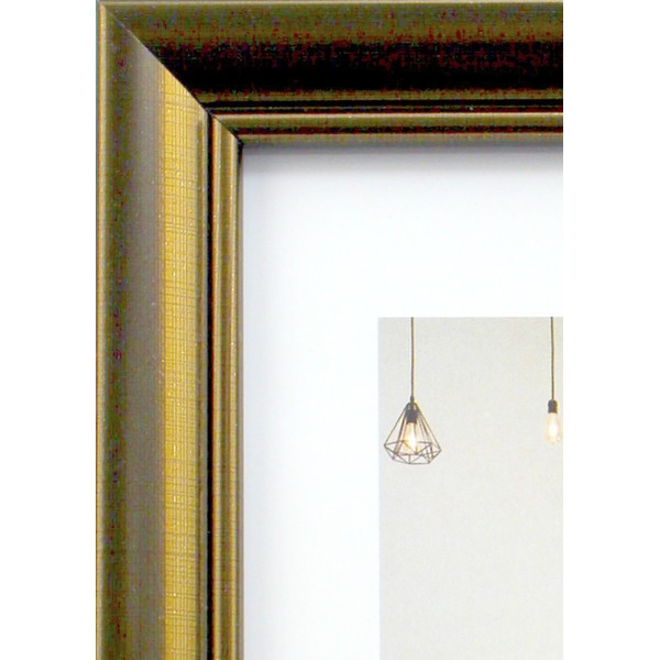 Фоторамка "Elite" 10х15 №MK-106 бронза(24)(22)