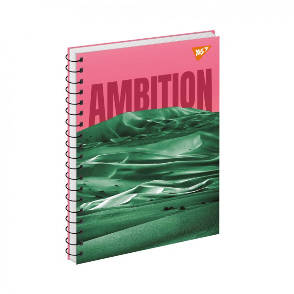 Блокнот пруж. А5 80арк. кліт. Motivation №151973/Yes/(3)(60)