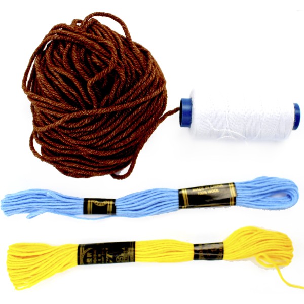 Набір для творч. "Лялька мотанка" вбрання фіолетове