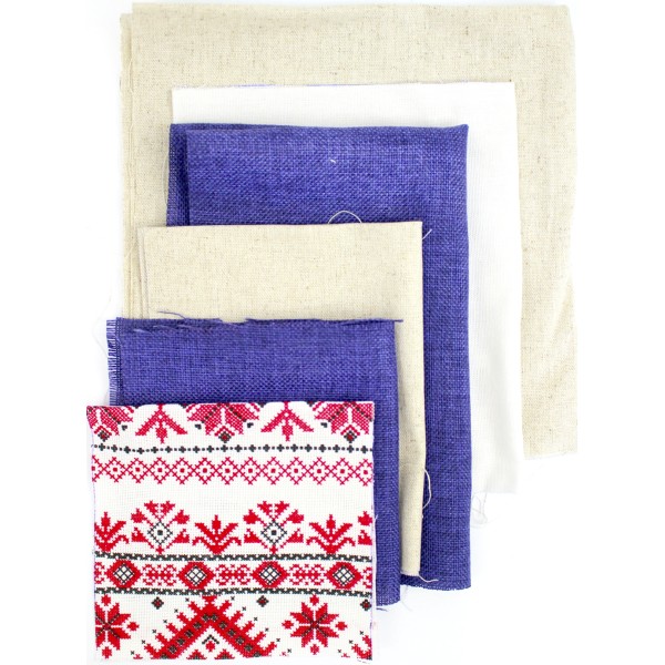 Набір для творч. "Лялька мотанка" вбрання фіолетове