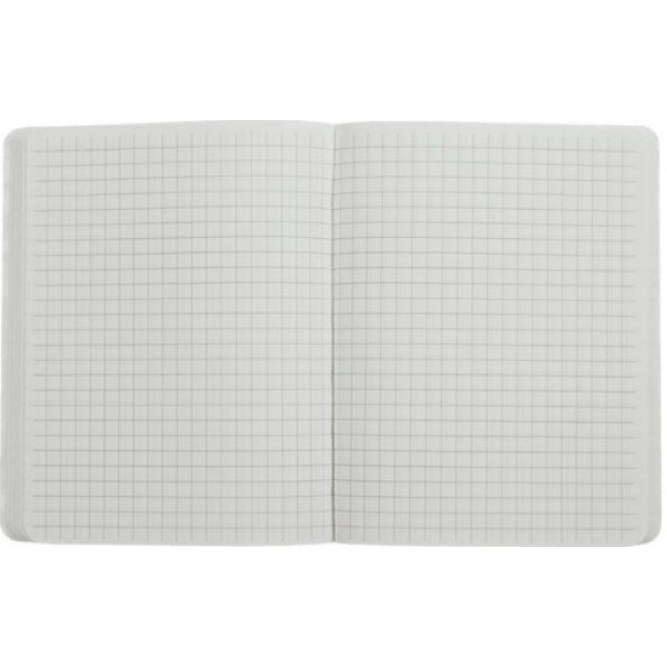 Блокнот А6 64арк. кліт. "Military" обкл. з синтет. каменя,гнучка,волога стійка, графіт №BM.296190-50/Buromax/